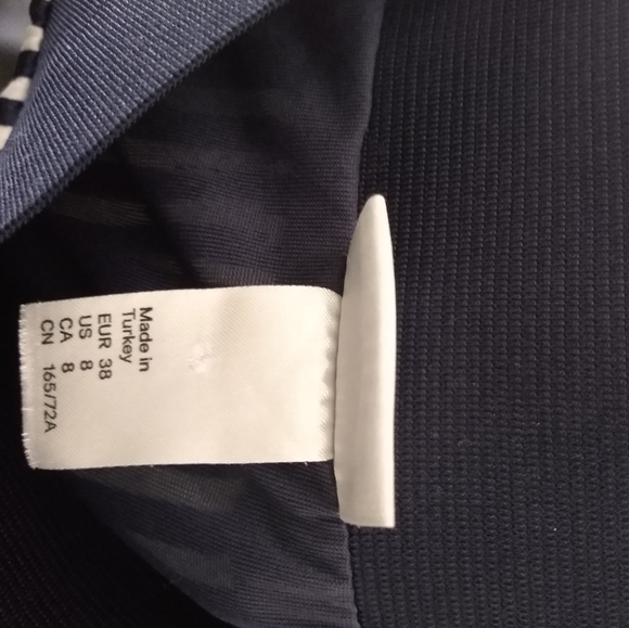 💚H&M striped satin bubble skirt size 8 - Picture 4 of 8